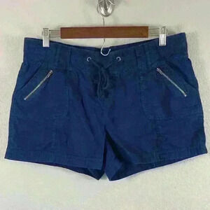 Maurice's Navy Blue Pull On Shorts Women's Size Large